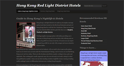 Desktop Screenshot of hongkongredlightdistricthotels.com